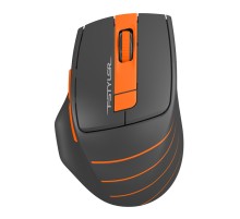 Мышь A4Tech Fstyler FG30 серый/оранжевый оптическая (2000dpi) беспроводная USB (6but)