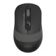 Мышь A4Tech Fstyler FG10 черный/серый оптическая (2000dpi) беспроводная USB (4but)