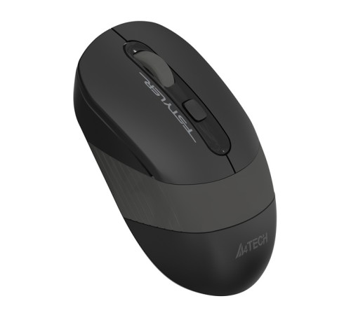 Мышь A4Tech Fstyler FG10 черный/серый оптическая (2000dpi) беспроводная USB (4but) Мышь A4Tech Fstyler FG10 черный/серый оптическая (2000dpi) беспроводная USB (4but)