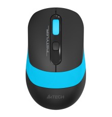 Мышь A4Tech Fstyler FG10 черный/синий оптическая (2000dpi) беспроводная USB (4but)