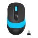 Мышь A4Tech Fstyler FG10 черный/синий оптическая (2000dpi) беспроводная USB (4but)