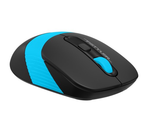 Мышь A4Tech Fstyler FG10 черный/синий оптическая (2000dpi) беспроводная USB (4but) Мышь A4Tech Fstyler FG10 черный/синий оптическая (2000dpi) беспроводная USB (4but)