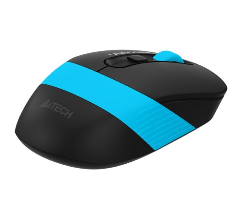 Мышь A4Tech Fstyler FG10 черный/синий оптическая (2000dpi) беспроводная USB (4but) Мышь A4Tech Fstyler FG10 черный/синий оптическая (2000dpi) беспроводная USB (4but)