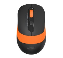 Мышь A4Tech Fstyler FG10 черный/оранжевый оптическая (2000dpi) беспроводная USB (4but)