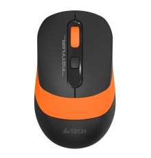 Мышь A4Tech Fstyler FG10 черный/оранжевый оптическая (2000dpi) беспроводная USB (4but)