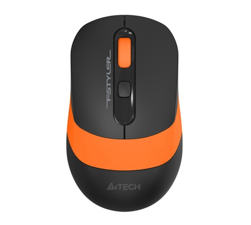 Мышь A4Tech Fstyler FG10 черный/оранжевый оптическая (2000dpi) беспроводная USB (4but) Мышь A4Tech Fstyler FG10 черный/оранжевый оптическая (2000dpi) беспроводная USB (4but)