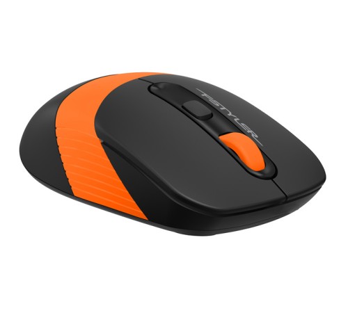 Мышь A4Tech Fstyler FG10 черный/оранжевый оптическая (2000dpi) беспроводная USB (4but) Мышь A4Tech Fstyler FG10 черный/оранжевый оптическая (2000dpi) беспроводная USB (4but)