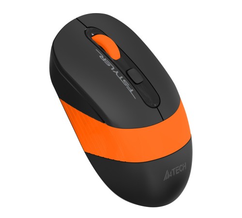Мышь A4Tech Fstyler FG10 черный/оранжевый оптическая (2000dpi) беспроводная USB (4but) Мышь A4Tech Fstyler FG10 черный/оранжевый оптическая (2000dpi) беспроводная USB (4but)