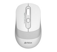 Мышь A4Tech Fstyler FG10 белый/серый оптическая (2000dpi) беспроводная USB (4but)