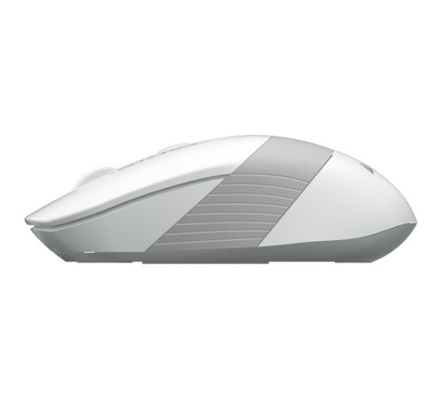 Мышь A4Tech Fstyler FG10 белый/серый оптическая (2000dpi) беспроводная USB (4but) Мышь A4Tech Fstyler FG10 белый/серый оптическая (2000dpi) беспроводная USB (4but)