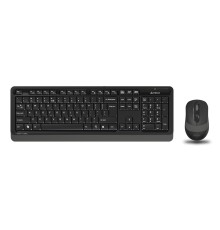 Клавиатура + мышь A4Tech Fstyler FG1010 клав:черный/серый мышь:черный/серый USB беспроводная Multimedia