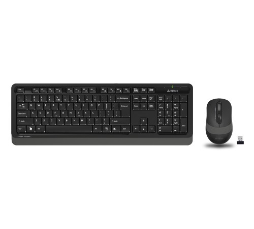 Клавиатура + мышь A4Tech Fstyler FG1010 клав:черный/серый мышь:черный/серый USB беспроводная Multimedia Клавиатура + мышь A4Tech Fstyler FG1010 клав:черный/серый мышь:черный/серый USB беспроводная Multimedia