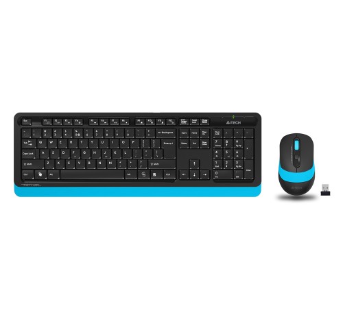 Клавиатура + мышь A4Tech Fstyler FG1010 клав:черный/синий мышь:черный/синий USB беспроводная Multimedia Клавиатура + мышь A4Tech Fstyler FG1010 клав:черный/синий мышь:черный/синий USB беспроводная Multimedia