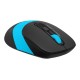 Клавиатура + мышь A4Tech Fstyler FG1010 клав:черный/синий мышь:черный/синий USB беспроводная Multimedia