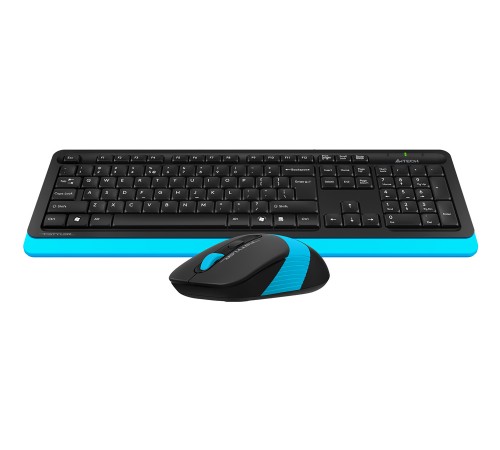 Клавиатура + мышь A4Tech Fstyler FG1010 клав:черный/синий мышь:черный/синий USB беспроводная Multimedia Клавиатура + мышь A4Tech Fstyler FG1010 клав:черный/синий мышь:черный/синий USB беспроводная Multimedia