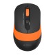 Клавиатура + мышь A4Tech Fstyler FG1010 клав:черный/оранжевый мышь:черный/оранжевый USB беспроводная Multimedia