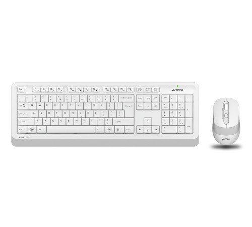 Клавиатура + мышь A4Tech Fstyler FG1010 клав:белый/серый мышь:белый/серый USB беспроводная Multimedia Клавиатура + мышь A4Tech Fstyler FG1010 клав:белый/серый мышь:белый/серый USB беспроводная Multimedia