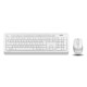 Клавиатура + мышь A4Tech Fstyler FG1010 клав:белый/серый мышь:белый/серый USB беспроводная Multimedia