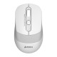 Клавиатура + мышь A4Tech Fstyler FG1010 клав:белый/серый мышь:белый/серый USB беспроводная Multimedia