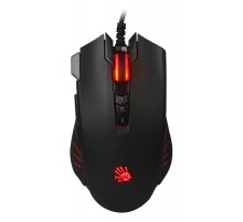 Мышь A4Tech Bloody V9M черный оптическая (6200dpi) USB (9but)