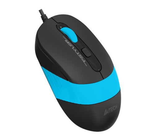 Мышь A4Tech Fstyler FM10 черный/синий оптическая (1600dpi) USB (4but) Мышь A4Tech Fstyler FM10 черный/синий оптическая (1600dpi) USB (4but)