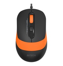 Мышь A4Tech Fstyler FM10 черный/оранжевый оптическая (1600dpi) USB (4but)