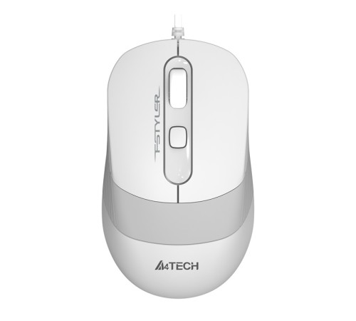 Мышь A4Tech Fstyler FM10 белый/серый оптическая (1600dpi) USB (4but) Мышь A4Tech Fstyler FM10 белый/серый оптическая (1600dpi) USB (4but)