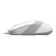 Мышь A4Tech Fstyler FM10 белый/серый оптическая (1600dpi) USB (4but)