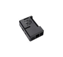 RA187   Корпус ACD Black ABS Plastic Case w/GPIO port hole and Fan holes for Raspberry Pi 3 B,  (RASP1788) (494446)