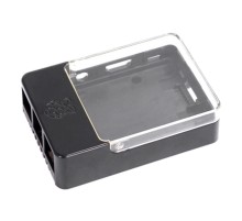 RA175   Корпус ACD Black Case w/Sense Hat hole  for Raspberry Pi 3 B (CBPIHAT-BLK)
