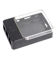 RA175   Корпус ACD Black Case w/Sense Hat hole  for Raspberry Pi 3 B (CBPIHAT-BLK)
