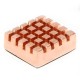 Радиатор ACD RA026   Радиатор медный  ACD Fine Copper Heat Sink (14*12*5.5mm)  for Raspberry Pi3 B, Pi3 B+, Pi4