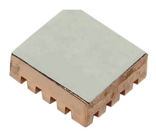 Радиатор ACD RA026   Радиатор медный  ACD Fine Copper Heat Sink (14*12*5.5mm)  for Raspberry Pi3 B, Pi3 B+, Pi4