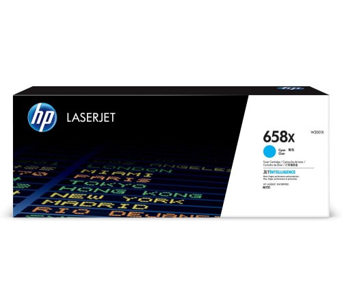Картридж лазерный HP 658X W2001X голубой (28000стр.) для HP CLJ Enterprise M751 Картридж лазерный HP 658X W2001X голубой (28000стр.) для HP CLJ Enterprise M751