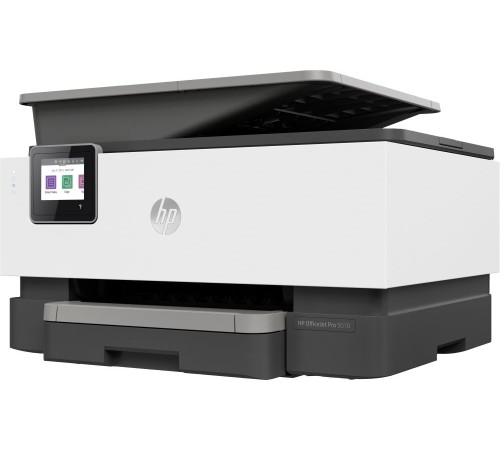 МФУ струйный HP Officejet Pro 9010 AiO (3UK83B) A4 Duplex WiFi USB RJ-45 белый/серый