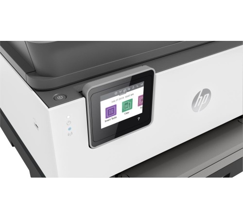 МФУ струйный HP Officejet Pro 9010 AiO (3UK83B) A4 Duplex WiFi USB RJ-45 белый/серый