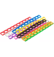 Клипсы Lanmaster LAN-MCC-NUM-SET-C6 для маркировки ПВХ6.5мм (упак.:100шт)