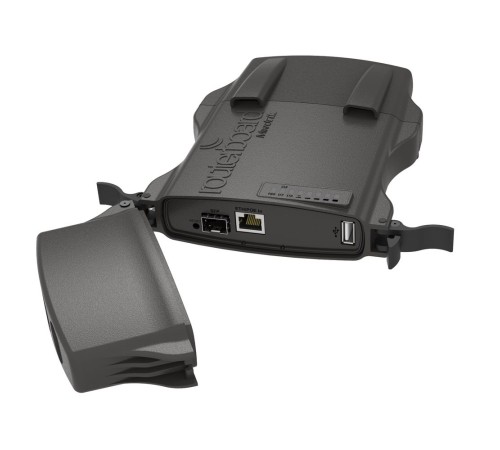 Точка доступа MikroTik NetMetal 5SHP (720MHz CPU, 128MB RAM, 1xGigabit LAN, 1xSFP cage, 1xUSB, built-in 5Ghz 802.11ac 2x2 dual chain Super High Power wireless with two RP-SMA connectors, RouterOS L4, outdoor enclos (RB921UAGS-5SHPacD-NM)