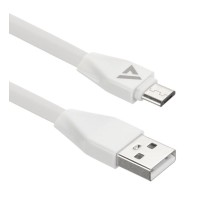 Кабели USB ACD USB кабель ACD-Life MicroUSB ; USB-A TPE, 1м, белый (ACD-U920-M1W)