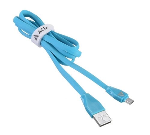 Кабели USB ACD USB кабель ACD-Life MicroUSB ; USB-A TPE, 1м, синий (ACD-U920-M1L) Кабели USB ACD USB кабель ACD-Life MicroUSB ; USB-A TPE, 1м, синий (ACD-U920-M1L)