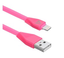 Кабели USB ACD USB кабель ACD-Life Lightning ; USB-A TPE, 1м, маджента (ACD-U920-P5M)