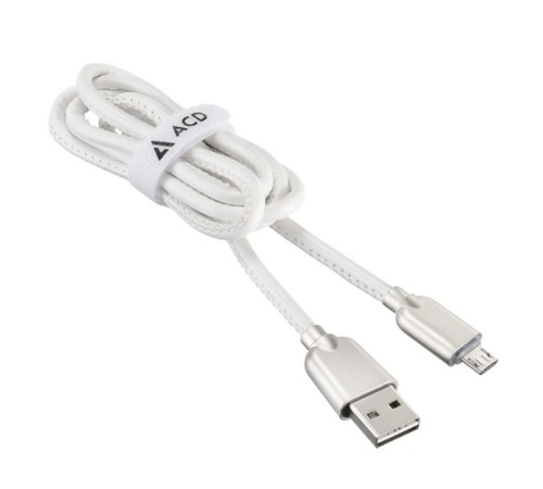 Кабели USB ACD USB кабель ACD-Allure MicroUSB ; USB-A Кожа, 1м, белый (ACD-U926-M1W) Кабели USB ACD USB кабель ACD-Allure MicroUSB ; USB-A Кожа, 1м, белый (ACD-U926-M1W)