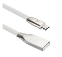 Кабели USB ACD USB кабель ACD-Infinity MicroUSB ; USB-A TPE, 1.2м, белый (ACD-U922-M1W)