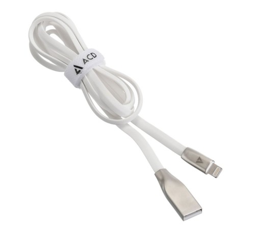 Кабели USB ACD USB кабель ACD-Infinity Lightning ; USB-A TPE, 1.2м, белый (ACD-U922-P5W) Кабели USB ACD USB кабель ACD-Infinity Lightning ; USB-A TPE, 1.2м, белый (ACD-U922-P5W)