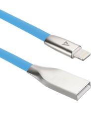 Кабели USB ACD USB кабель ACD-Infinity Lightning ; USB-A TPE, 1.2м, синий (ACD-U922-P5L)