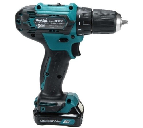Дрель-шуруповерт Makita DF333DWAE аккум. патрон:быстрозажимной (кейс в комплекте) Дрель-шуруповерт Makita DF333DWAE аккум. патрон:быстрозажимной (кейс в комплекте)