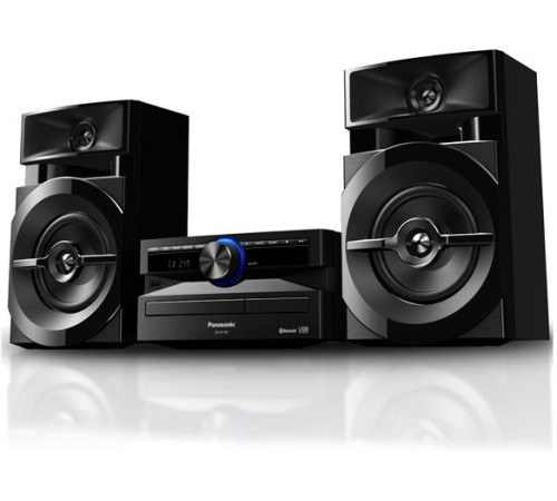 Минисистема Panasonic SC-UX100EE-K черный 300Вт/CD/CDRW/FM/USB/BT Минисистема Panasonic SC-UX100EE-K черный 300Вт/CD/CDRW/FM/USB/BT