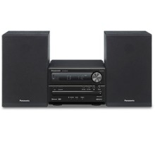 Микросистема Panasonic SC-PM250EE-K черный 20Вт/CD/CDRW/FM/USB/BT