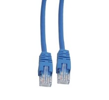 Кабель Cablexpert Патч-корд UTP Cablexpert PP12-3M/B  кат.5e, 3м, литой, многожильный (синий)