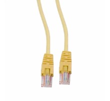 Кабель Cablexpert Патч-корд UTP Cablexpert PP12-2M/Y  кат.5e, 2м, литой, многожильный (желтый)